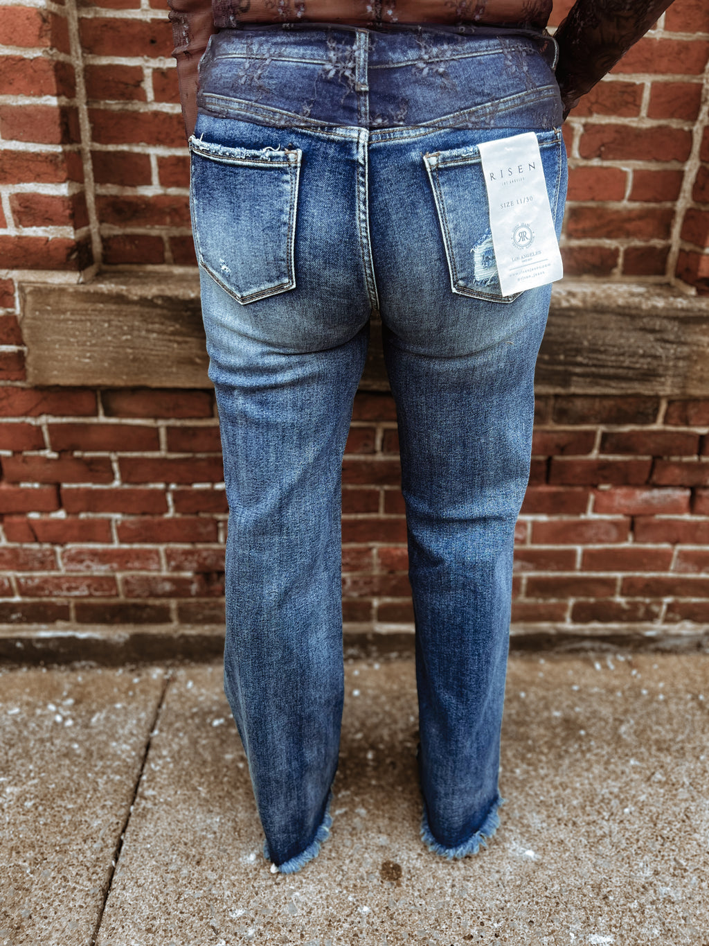 Chelsy Long Straight Jeans