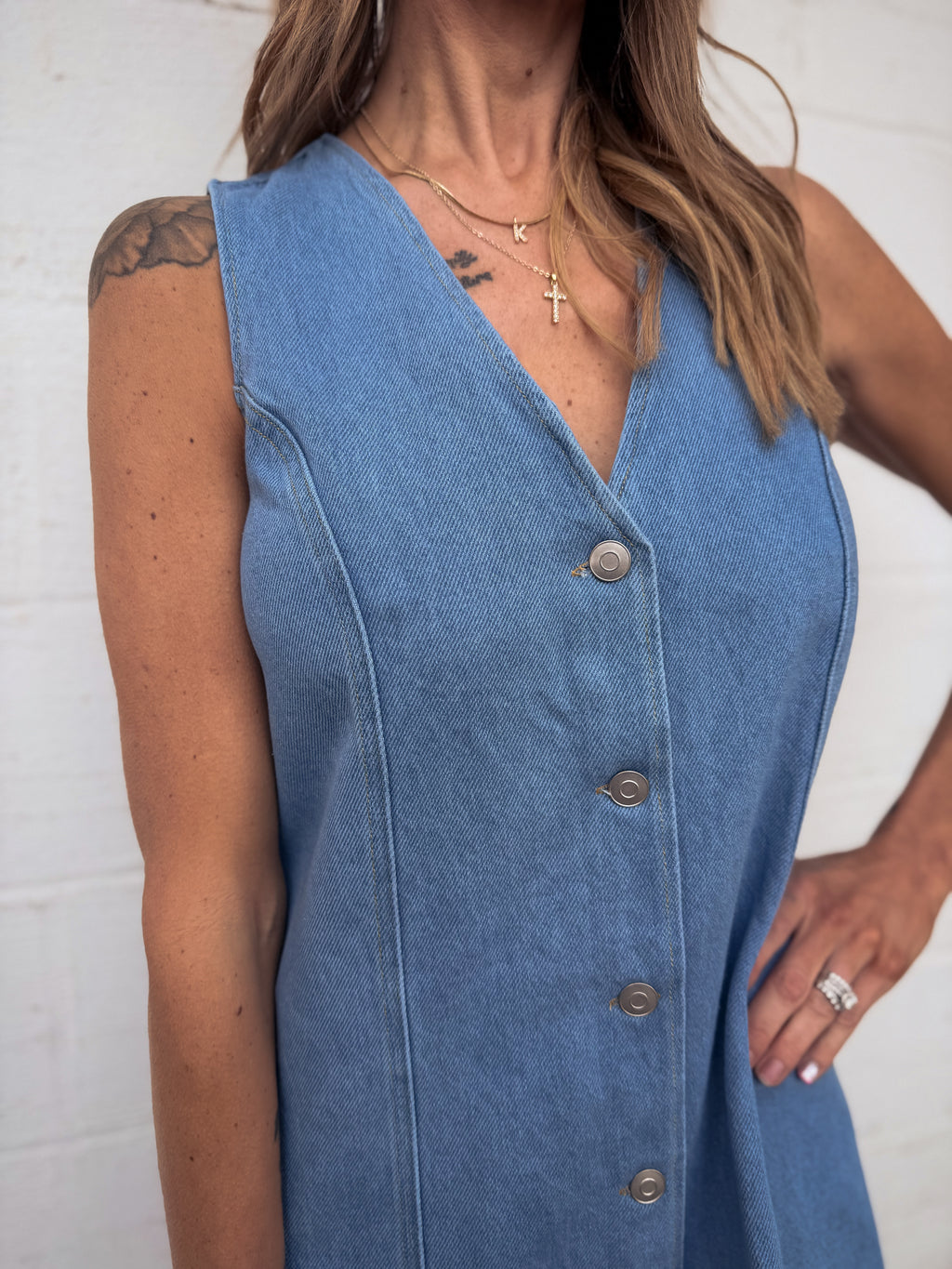 Amelia Denim Dress