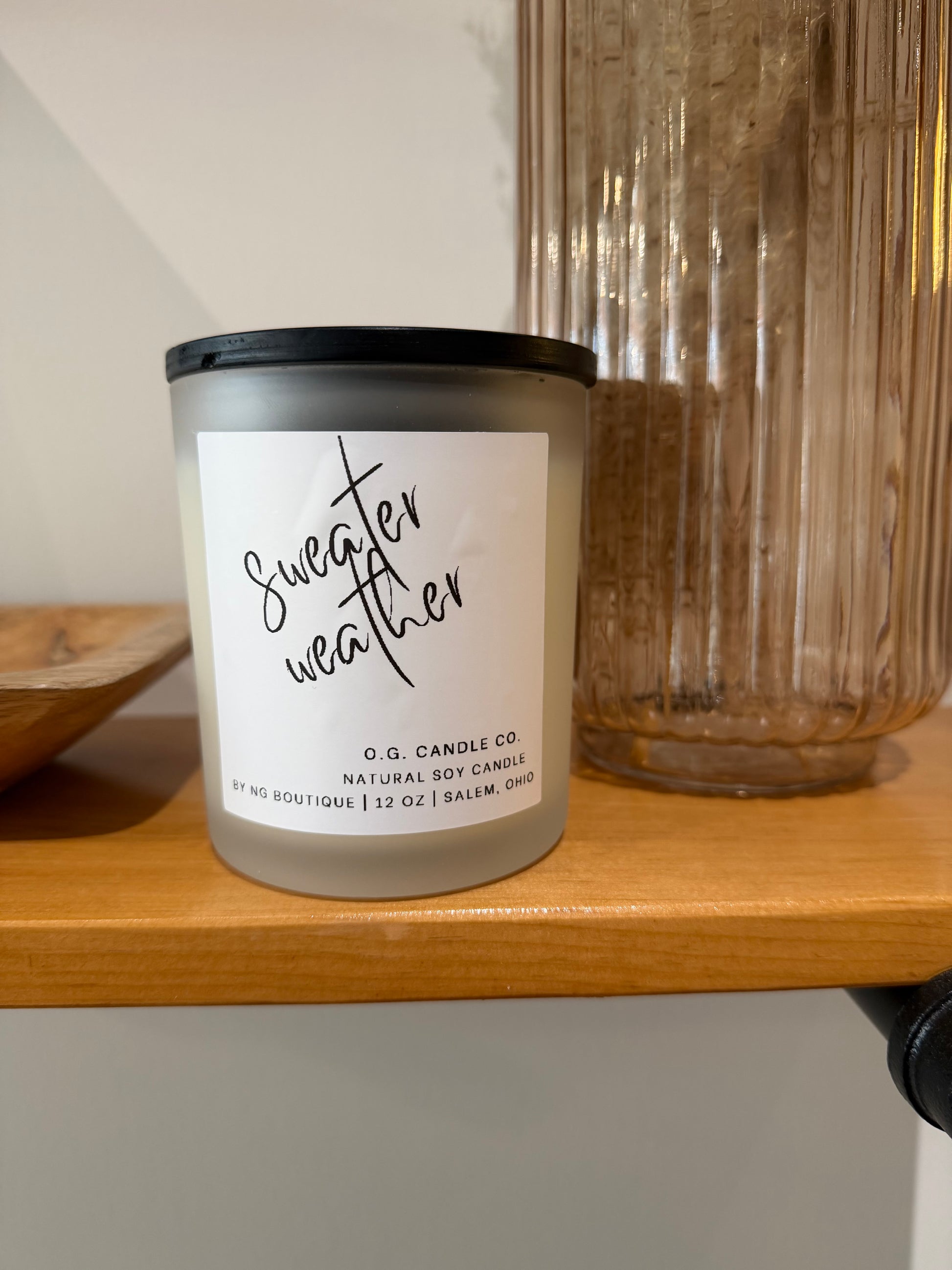 Sweater Weather Soy Candle