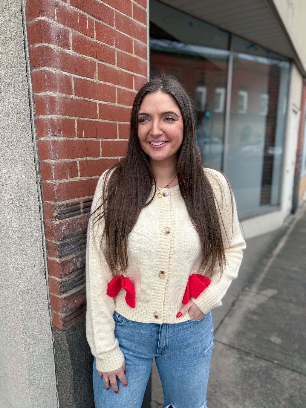Lainey Bow Cardigan