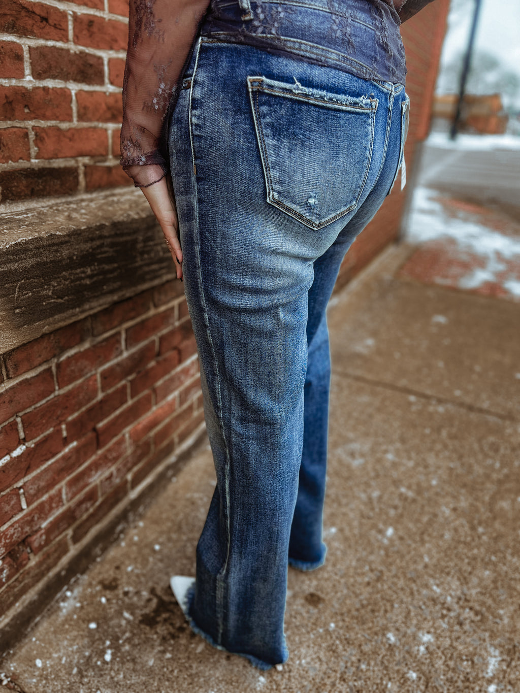 Chelsy Long Straight Jeans