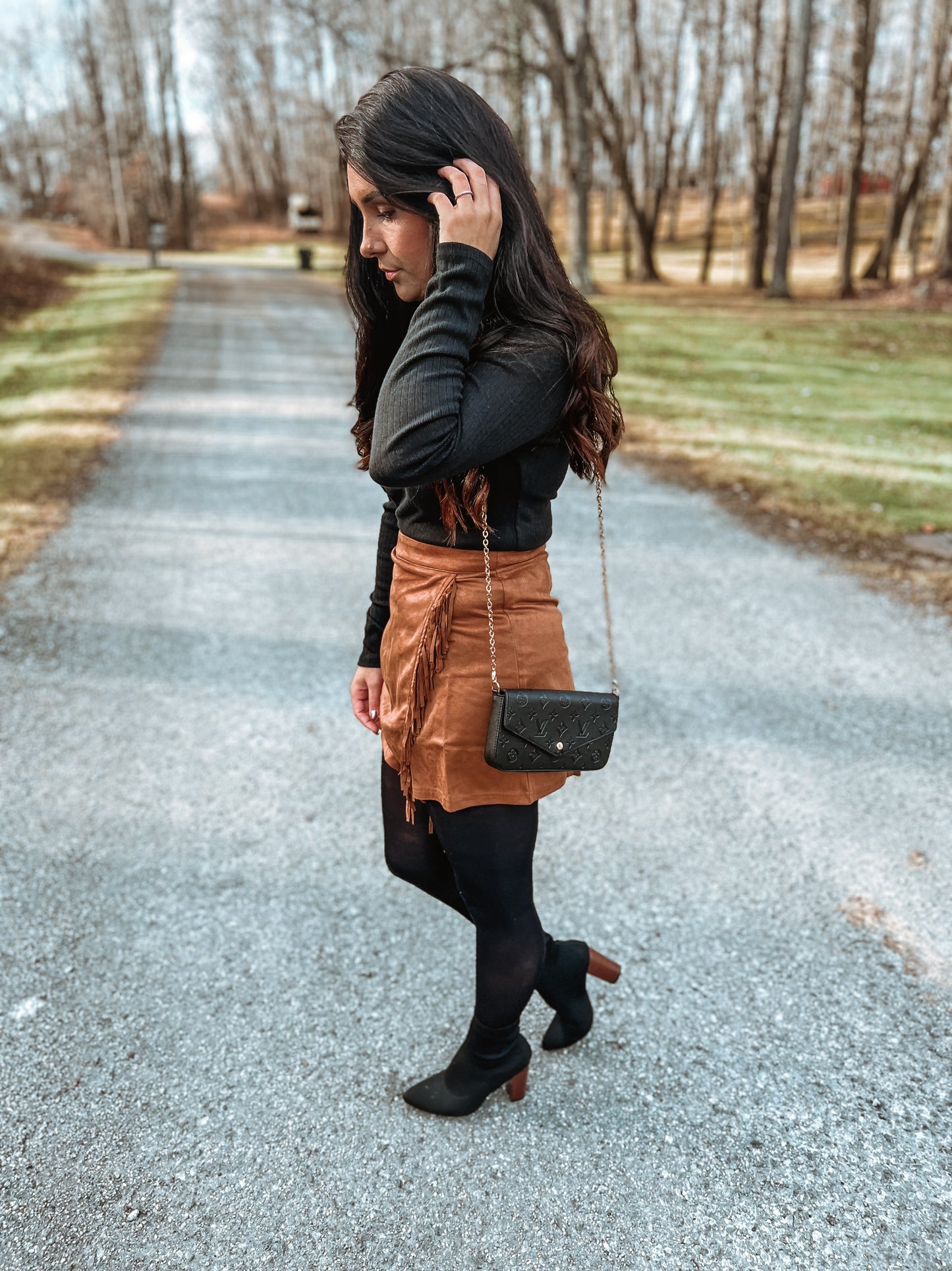 Darby Fringe Skirt