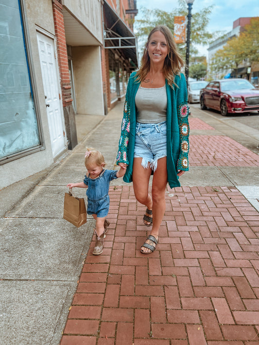 Darla Crochet Cardigan