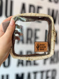 Cowhide Cosmetic Case