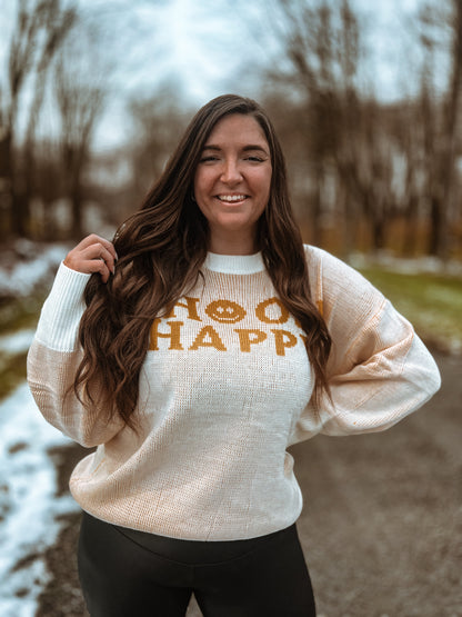 Choose Happy Sweater