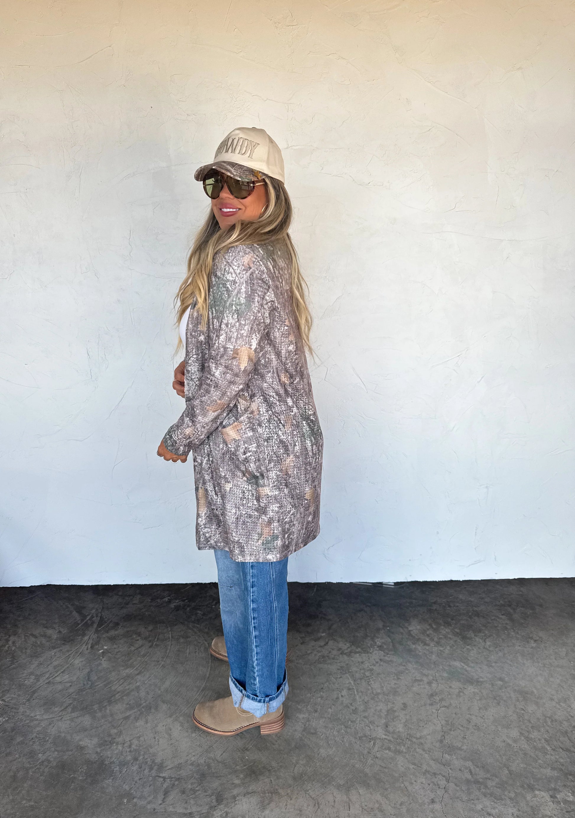 Camo Lola Cardigan