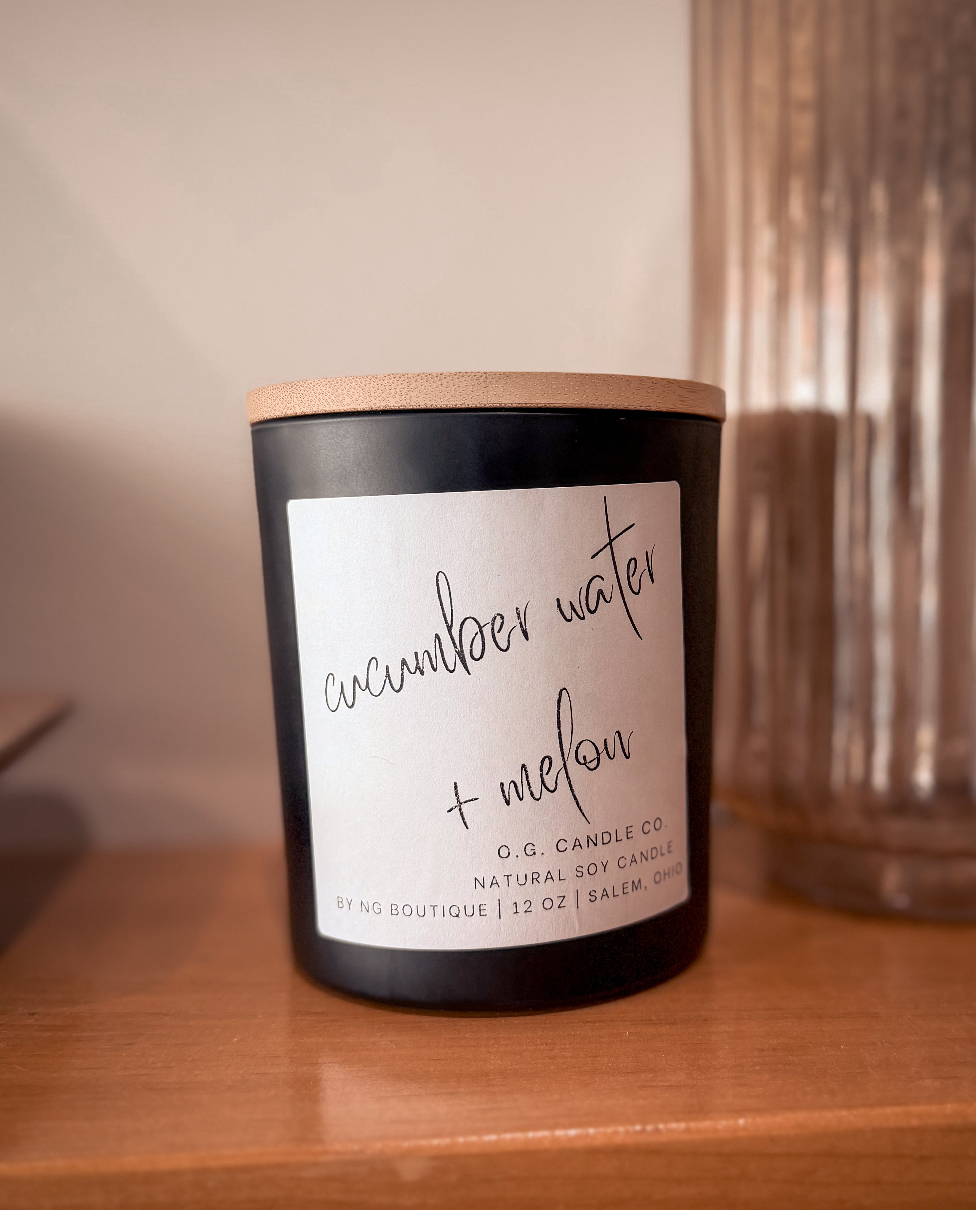Cucumber Water & Melon Soy Candle