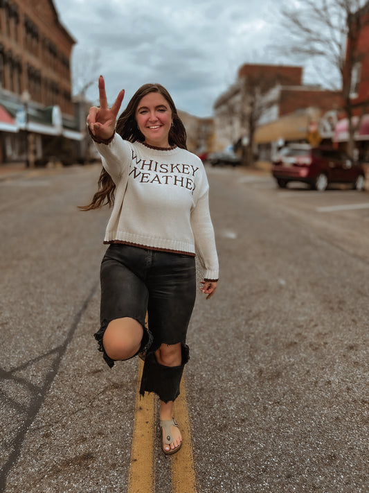 Whiskey Weather Sweater