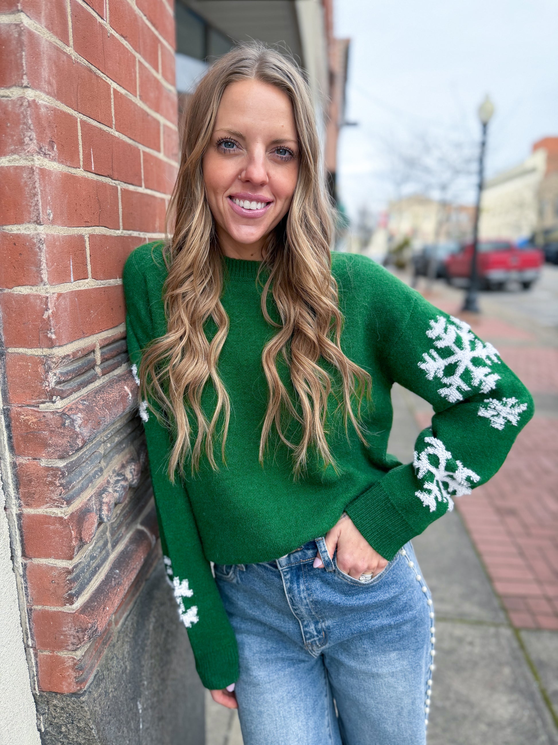 Grace Snowflake Sweater