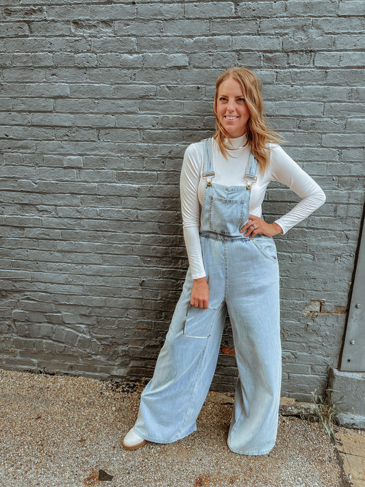 Sarah Wide Leg Overall