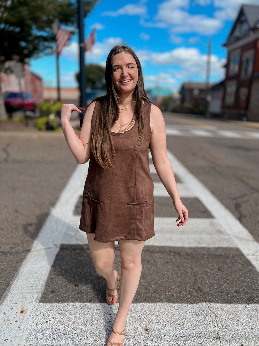 Jordan Suede Dress