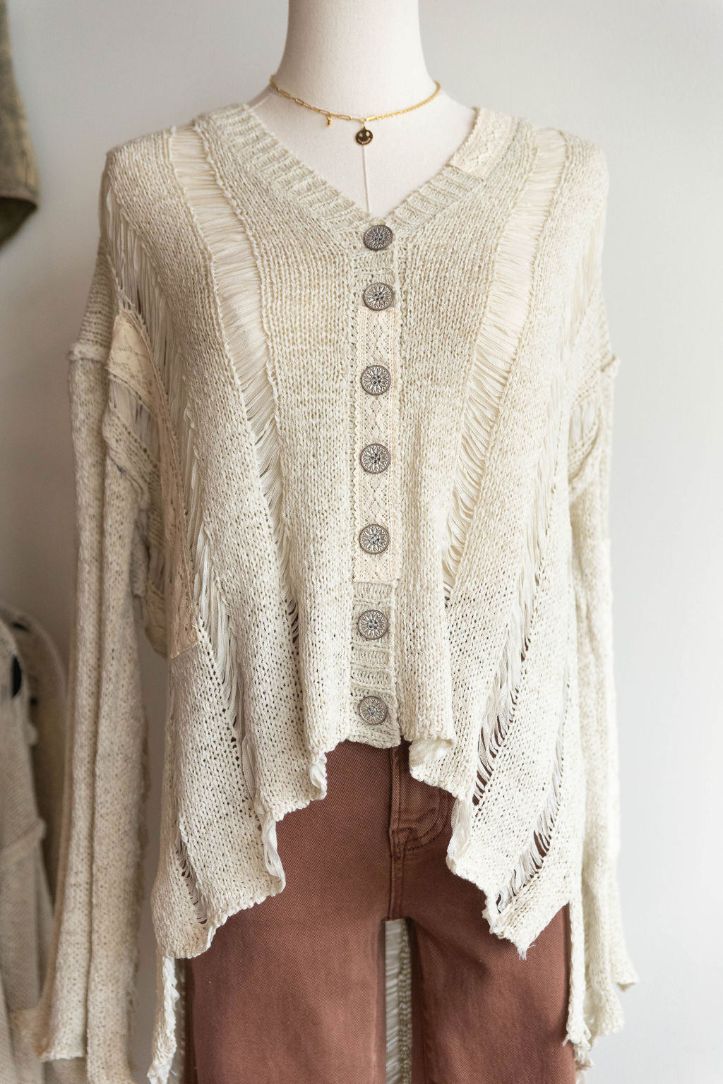 Savannah Distressed Cardigan