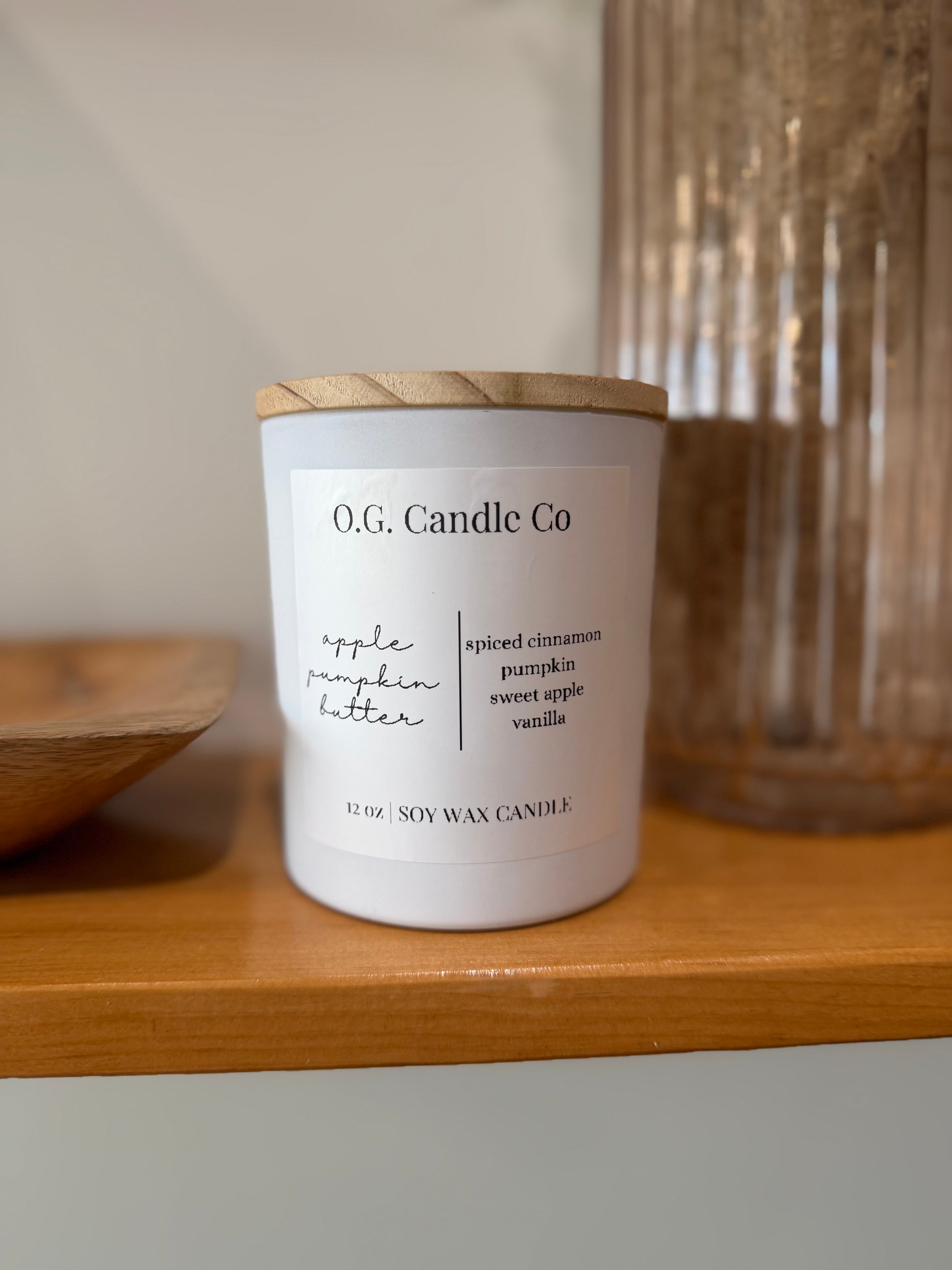 Apple Pumpkin Butter Soy Candle