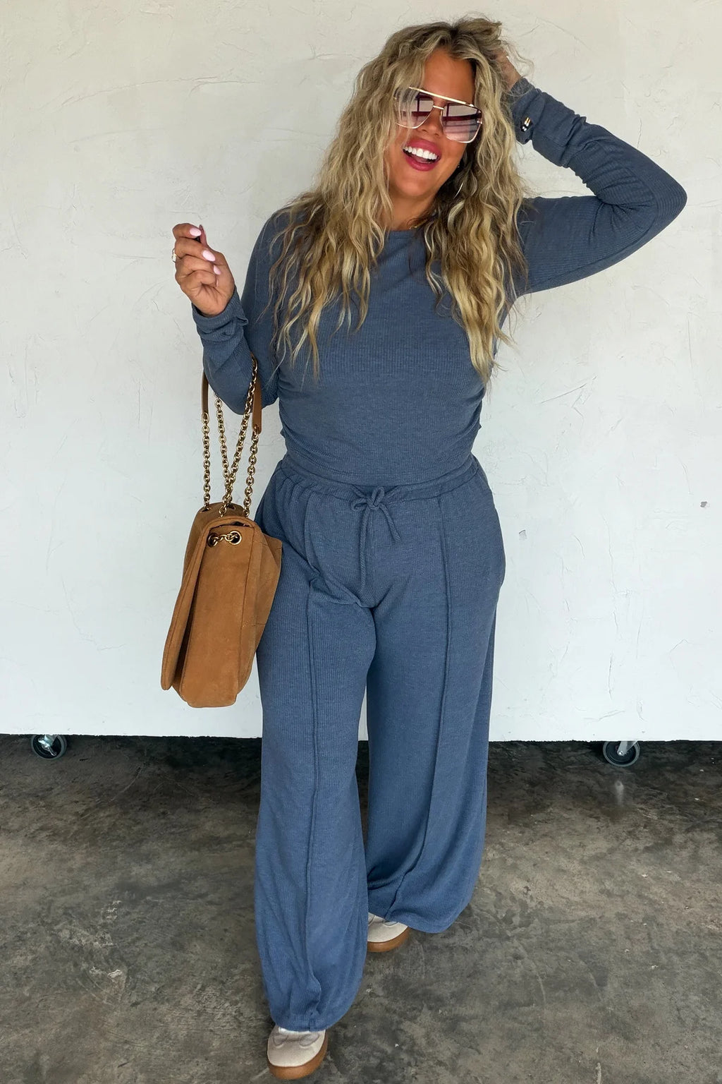 SUNDAY RIBBED LOUNGE SETS