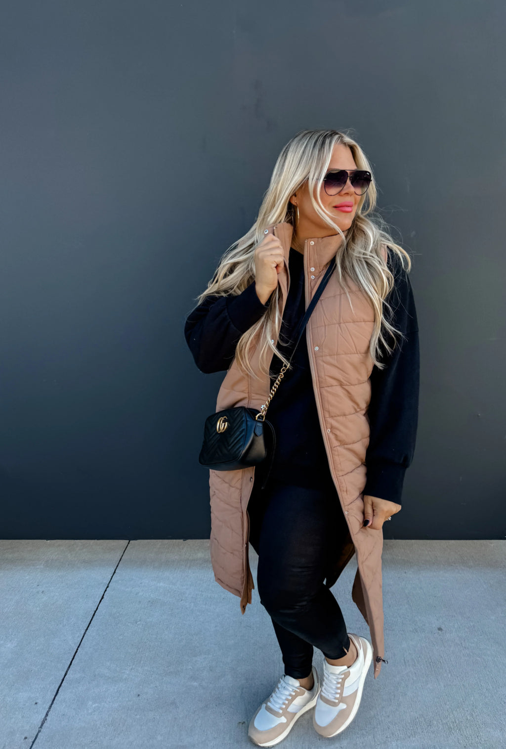 Kendall Long Puffer Vest