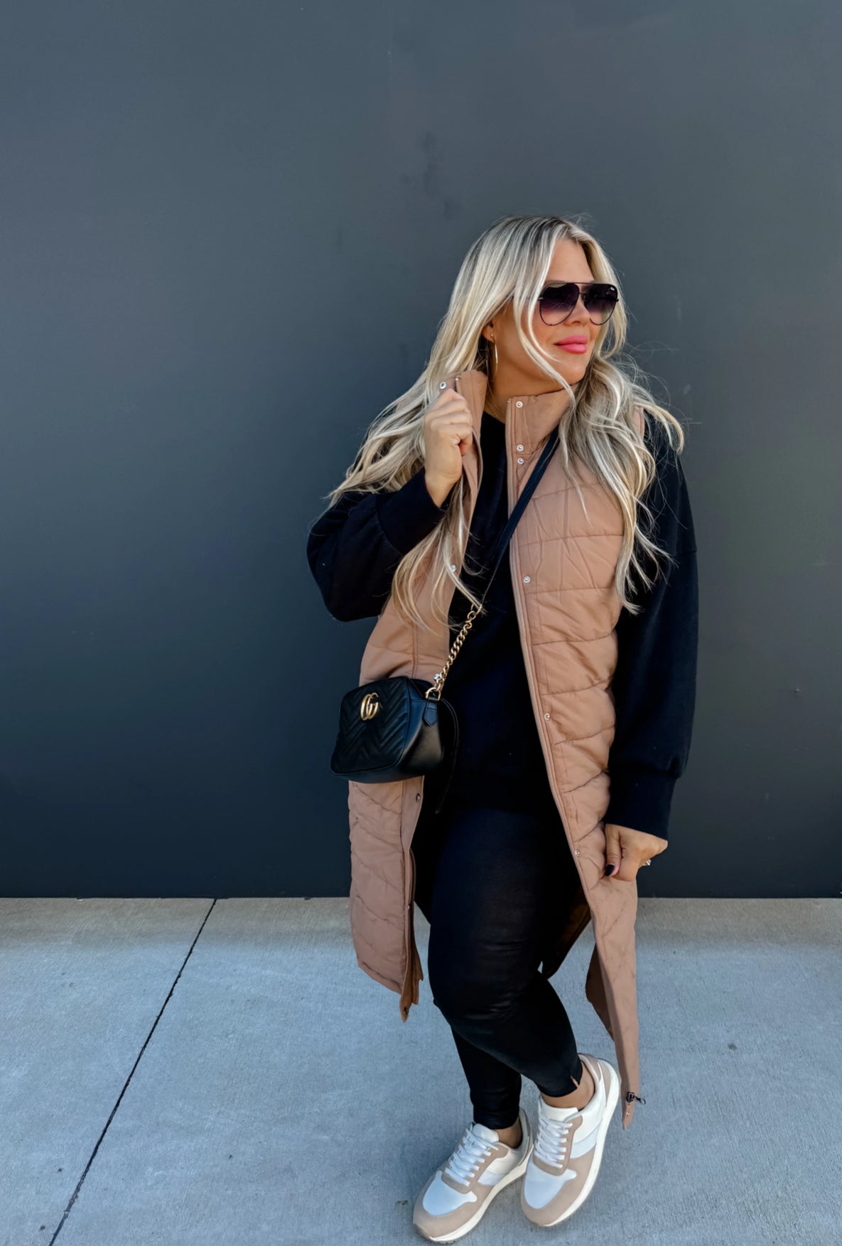 Kendall Long Puffer Vest