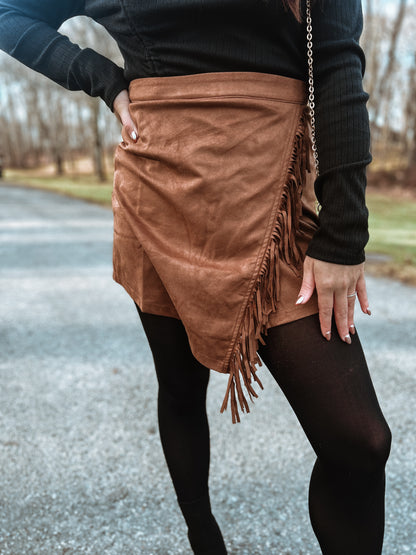 Darby Fringe Skirt