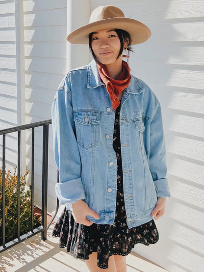 What a Friend in Jesus Denim Jacket