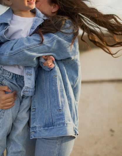 Toddler What a Friend in Jesus Denim Jacket