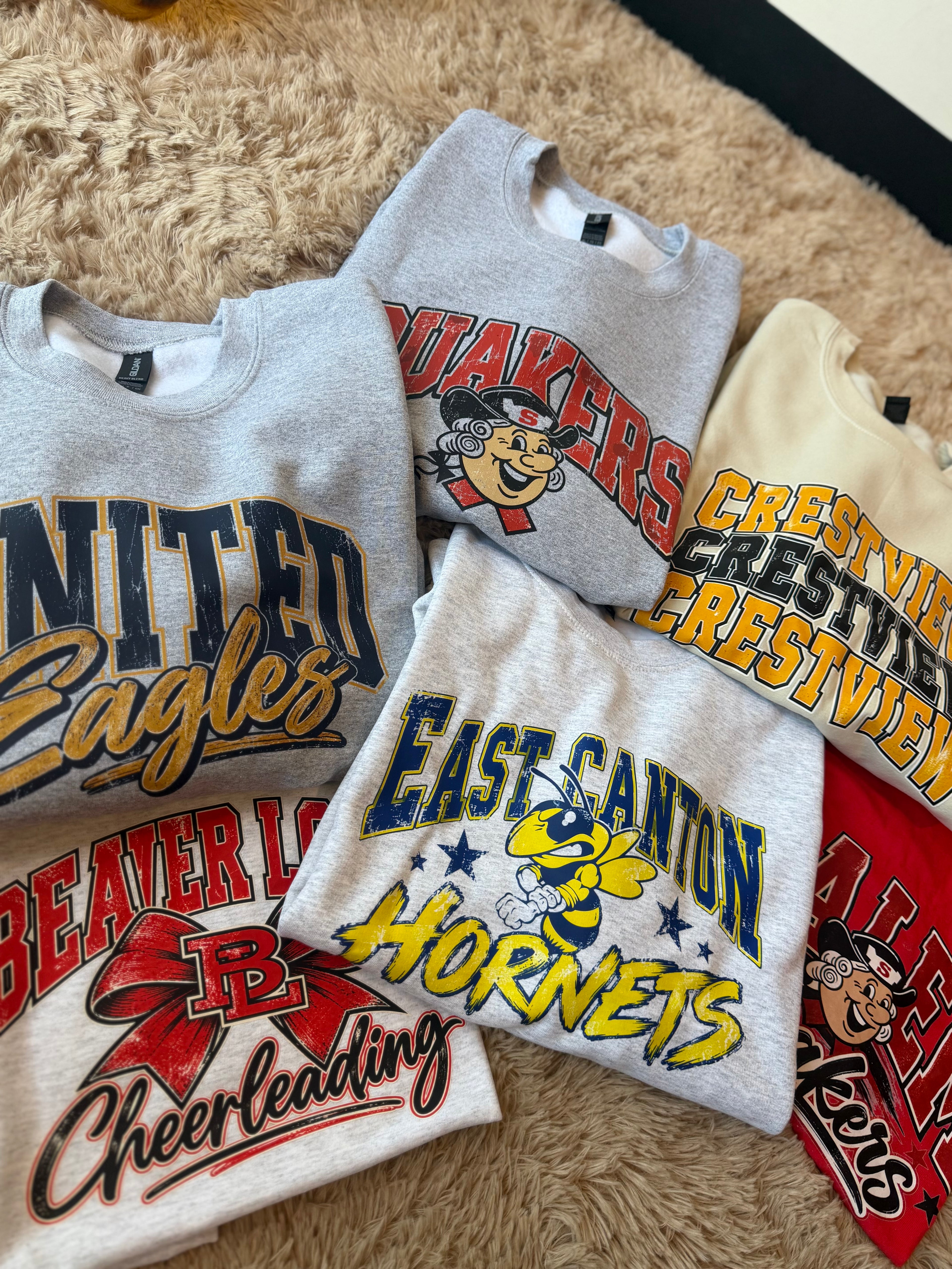 $25 School Tee or Crew