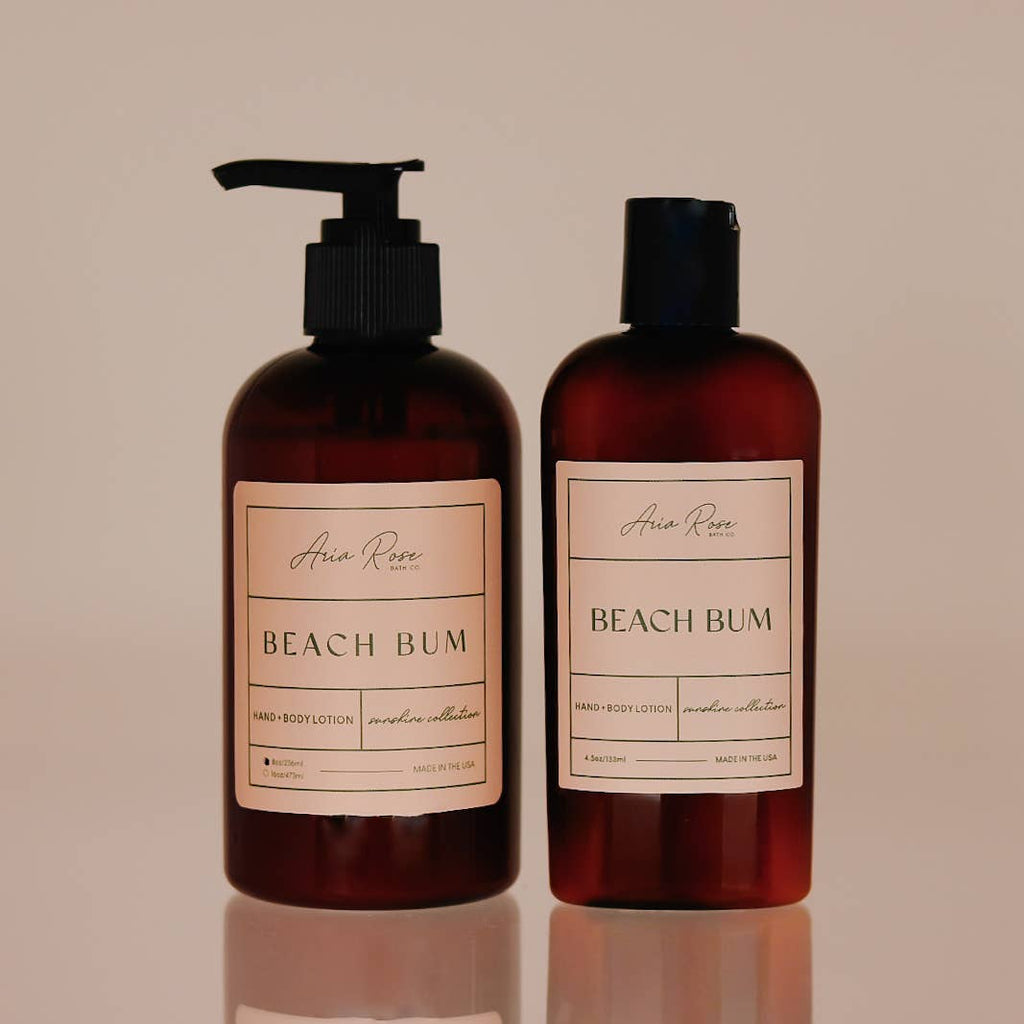 Beach Bum Hand + Body Lotion - Sunshine Collection: 4oz