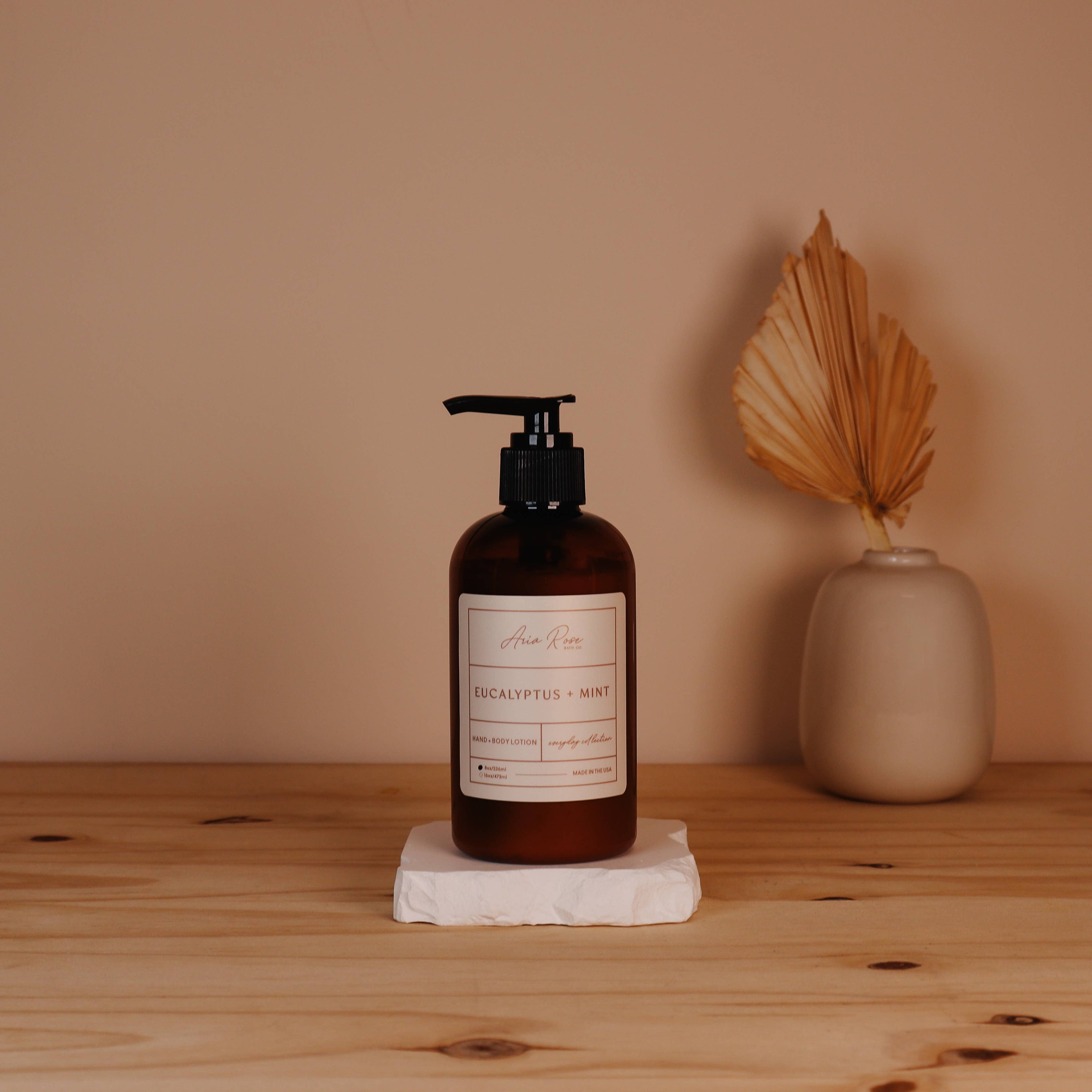 Eucalyptus Mint Hand + Body Lotion: 4oz