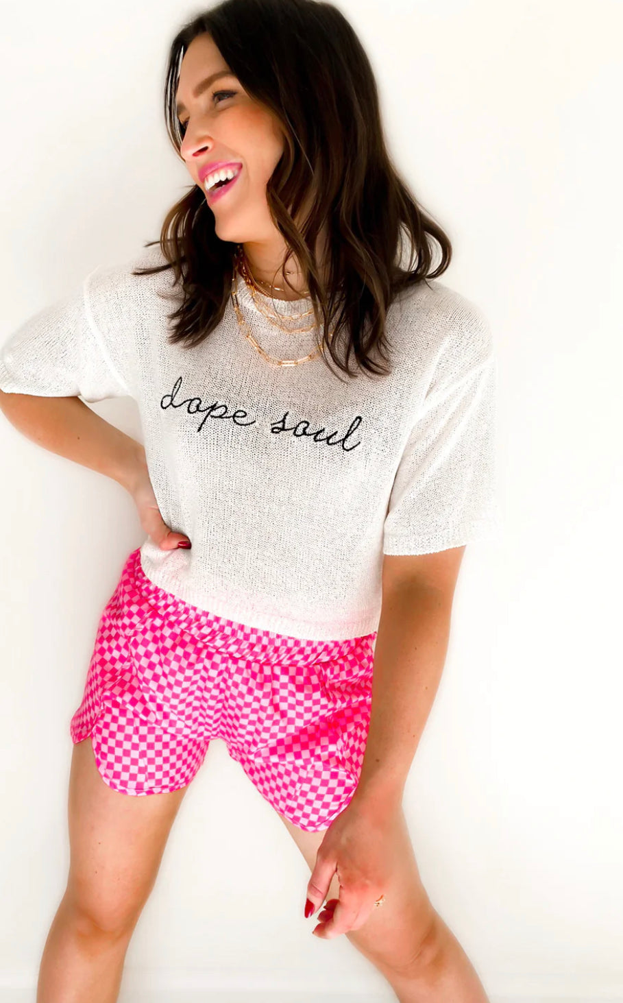 Dope Soul Embroidered Crop